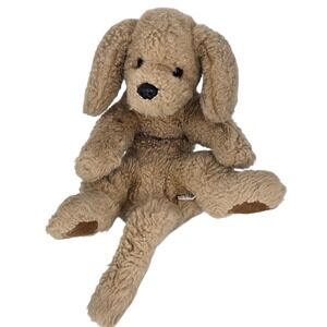 Vintage 1985 Gund Muttsy Puppy Dog Plush Golden Retriever Suede Paws 19"
